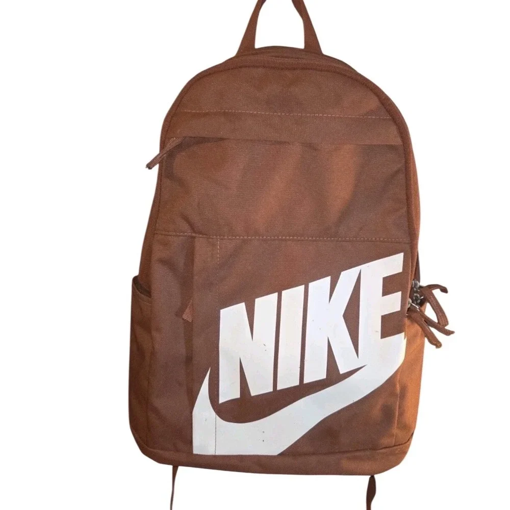 brown nike elemental backpack Amazon.com | Kid's (Laser Orange/Burnt Sunrise/Burnt Sunrise, One Size) access pockets for small items Water bottle sleeve Padded shoulder straps and back panel Top haul loop U Nike Elemental Backpack Unisex Rust